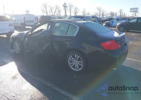 2010 Infiniti G37X из США, поврежденный, VIN JN1CV6AR9AM255001